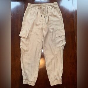 Zara Beige Cargo Pants